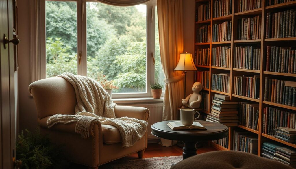 Cozy Reading Environment Cozy Reading Environment
