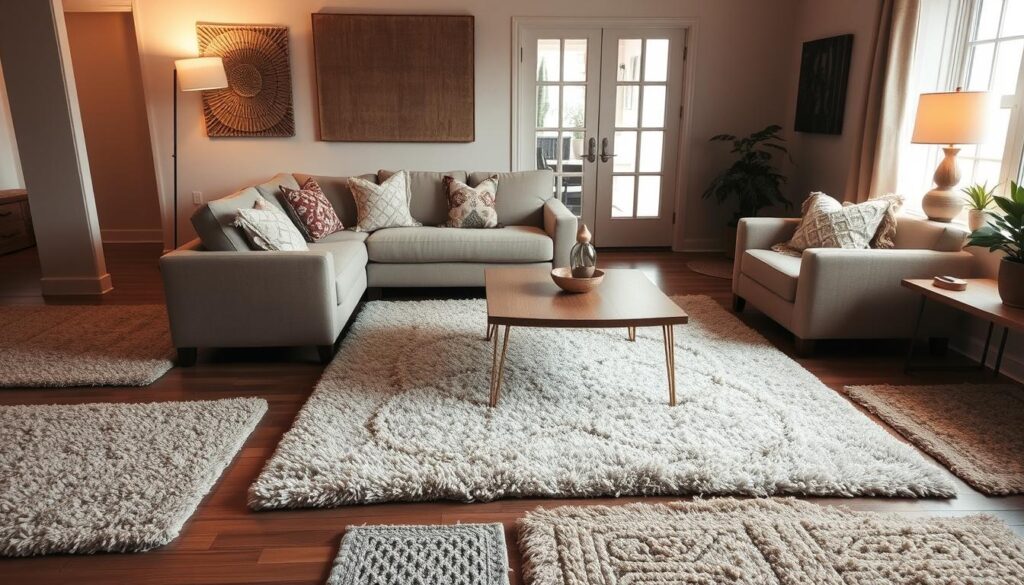 DIY soundproofing with rugs