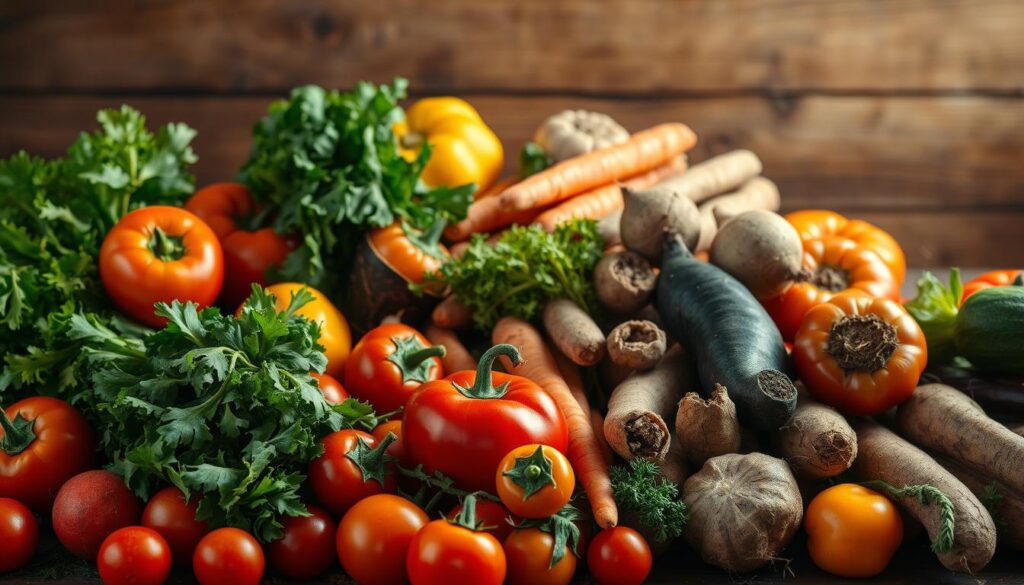 Fresh seasonal produce Fresh seasonal produce