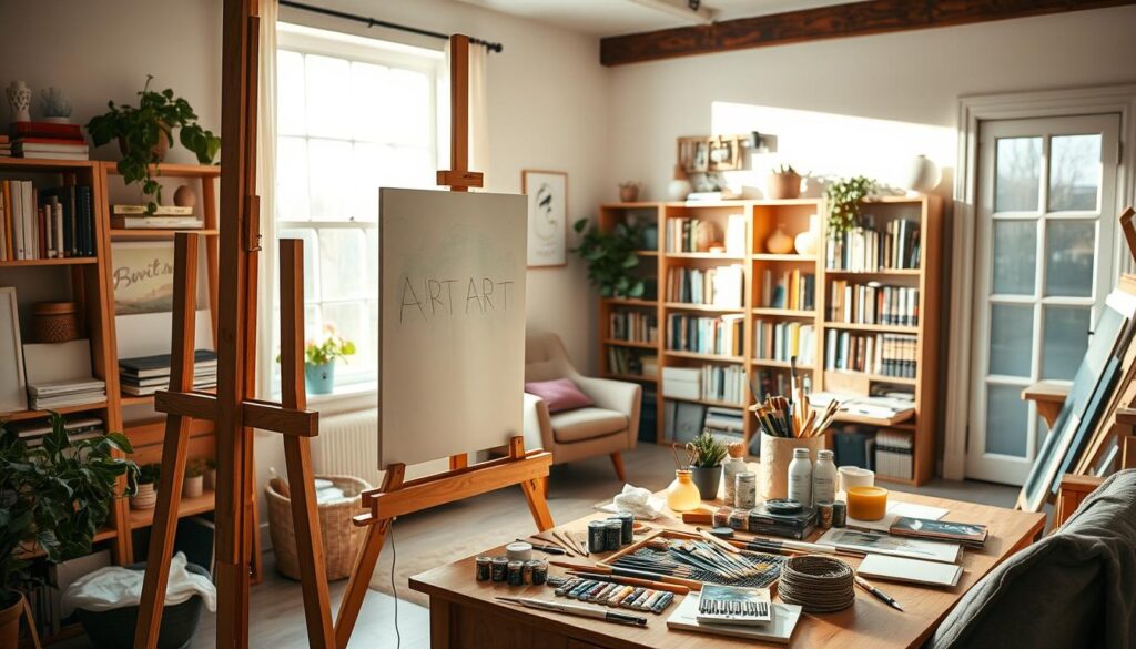 Home Art Studio Setup Home Art Studio Setup