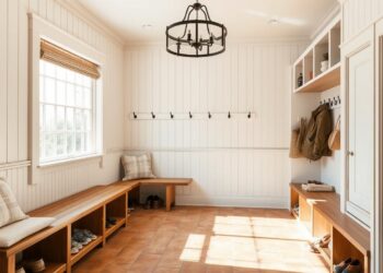 Mudroom Area