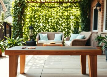 Patio Setup