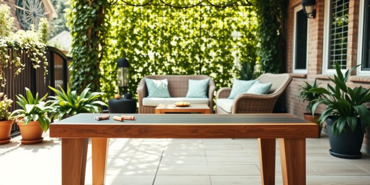 Patio Setup