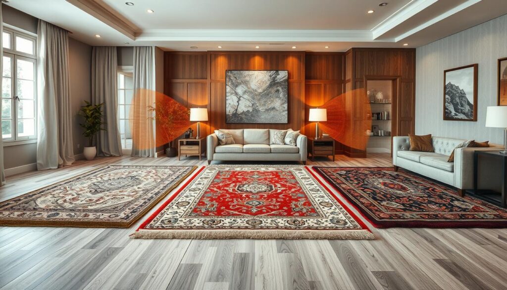 area rugs sound absorption