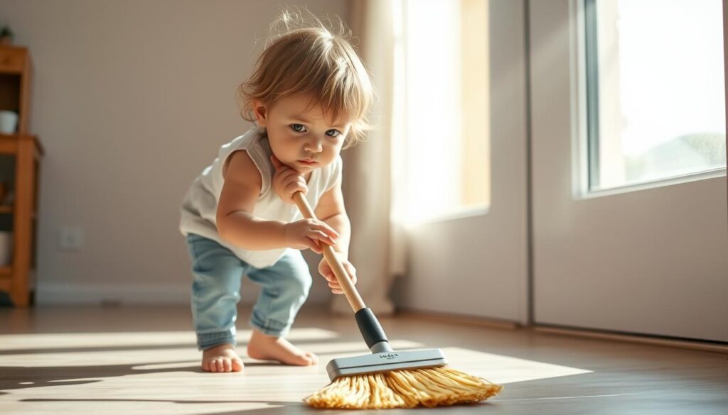 child doing chores child doing chores