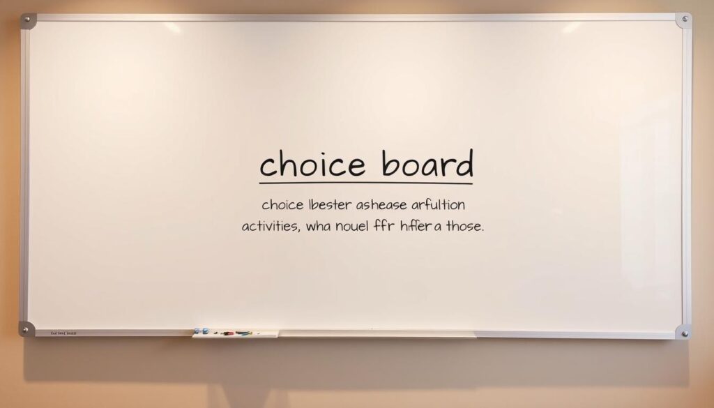 choice board definition choice board definition