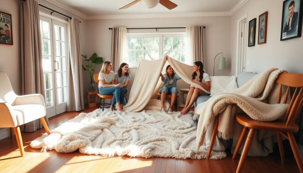 choosing a location for a blanket fort choosing a location for a blanket fort