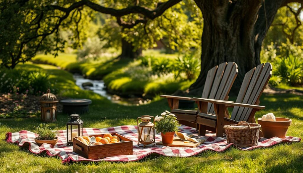 cozy picnic atmosphere cozy picnic atmosphere