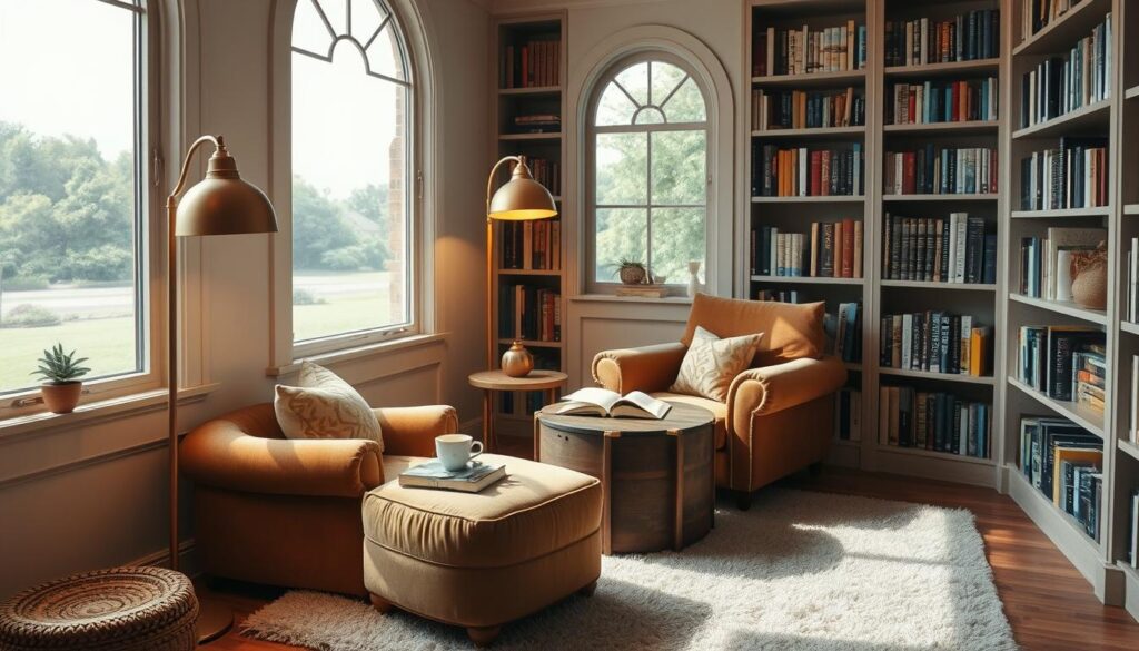 cozy reading spot cozy reading spot