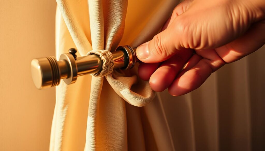 curtain clip installation