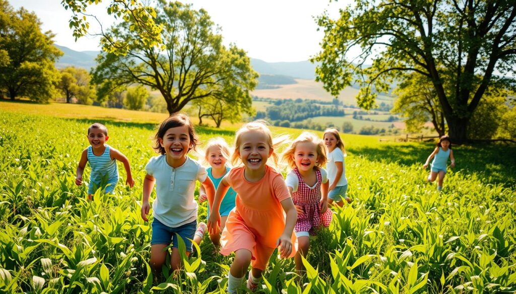 healthy growth in children