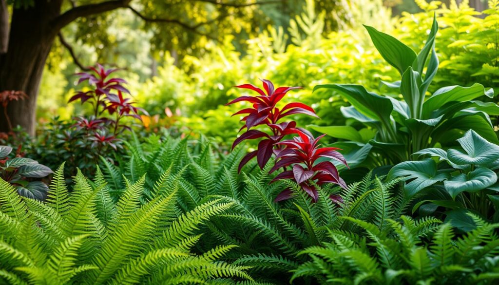 low-maintenance shade plants