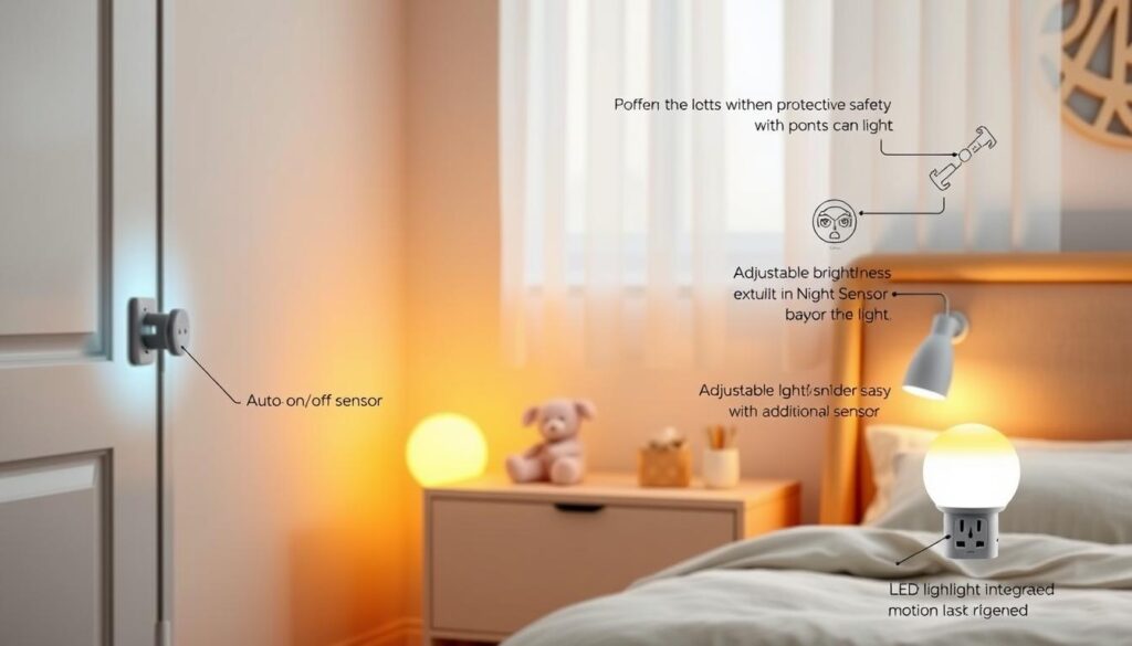 night light safety features