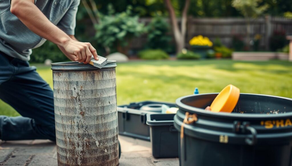 outdoor trash can maintenance outdoor trash can maintenance