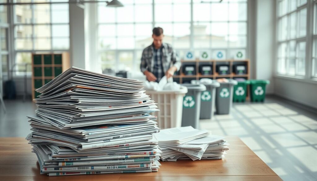 recycling paper products