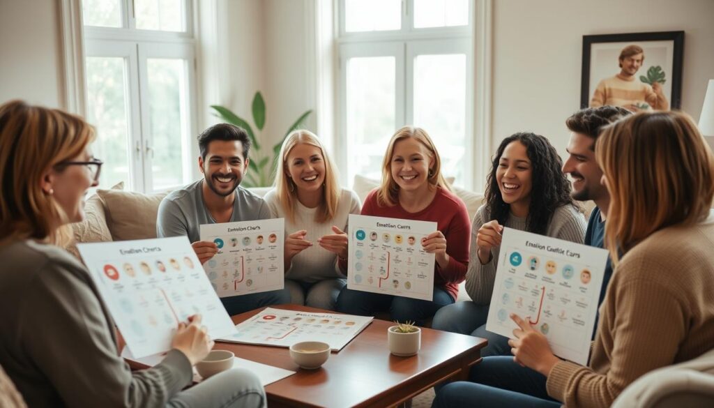 sharing emotion charts sharing emotion charts