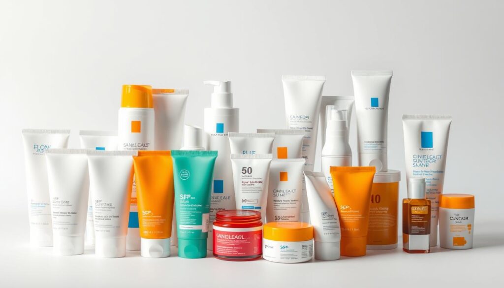 sunscreen types