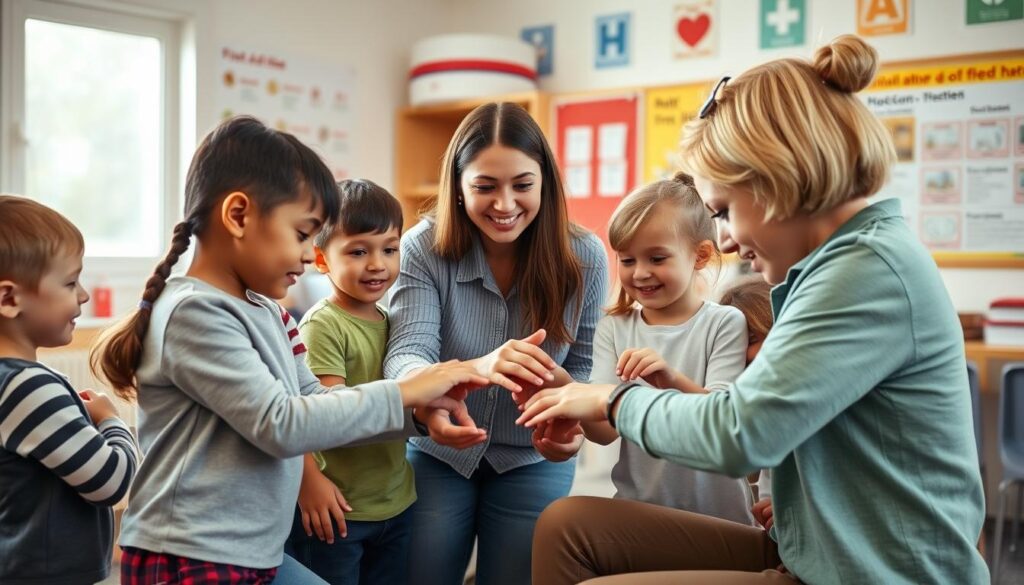 teaching first aid to kids teaching first aid to kids